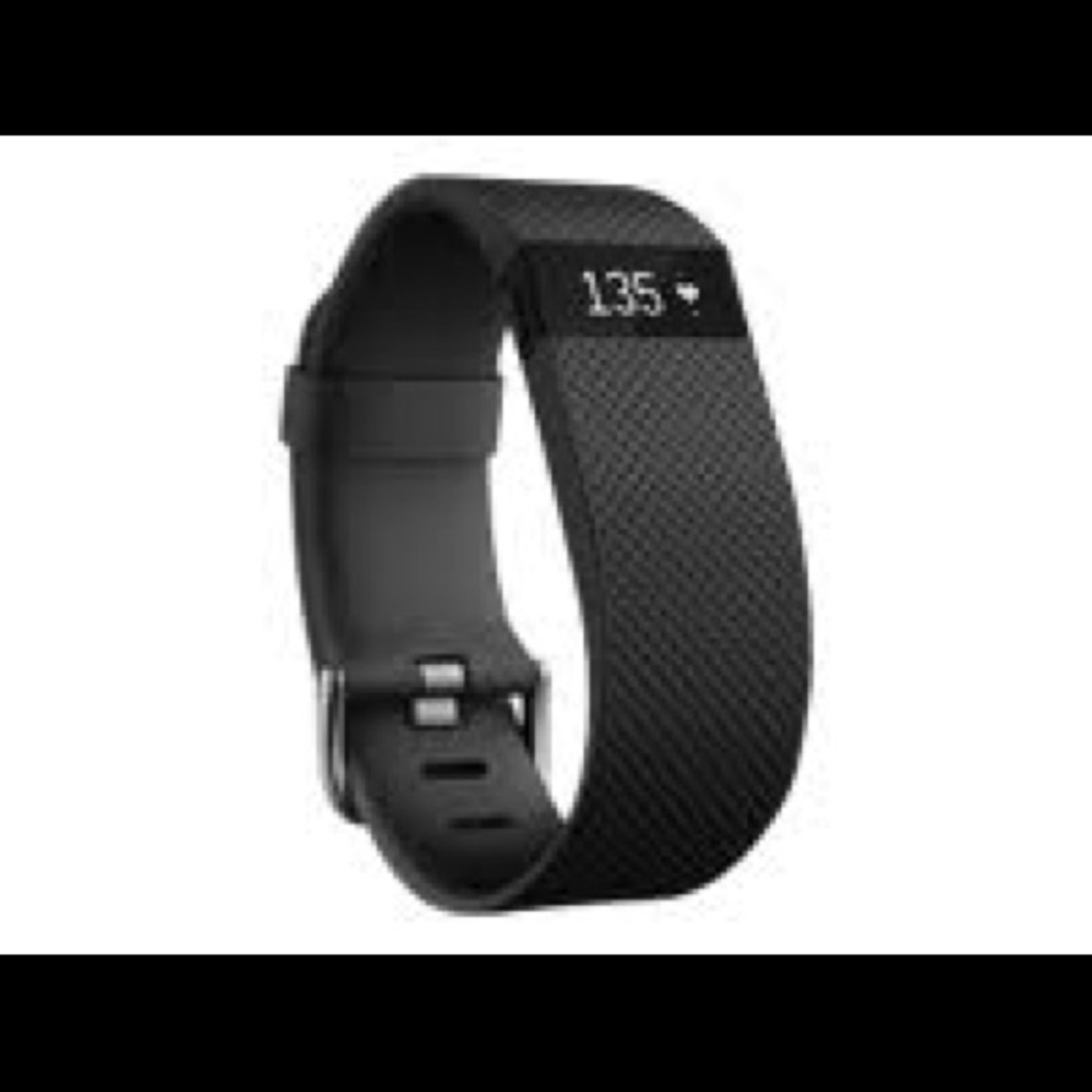 Black Fitbit Charge HR